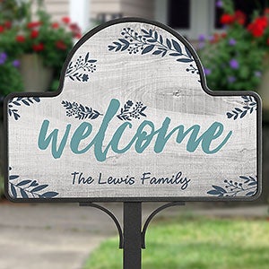 Personalized Magnetic Garden Sign - Cozy Home