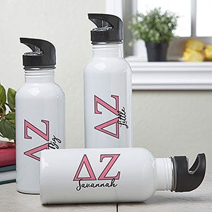 0 Personalized Delta Zeta Water Bottle