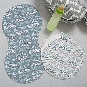 personalized baby burp cloths