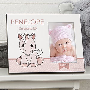 Precious Moments Personalized Baby Unicorn Picture Frame