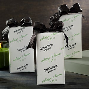 Personalized Wedding Party Wrapping Paper - Step & Repeat