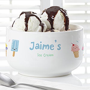 Precious Moments Personalized Ice Cream Bowl