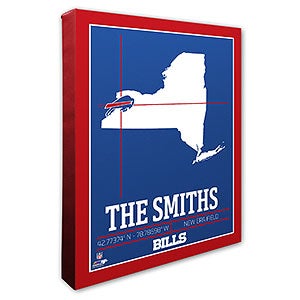 Buffalo Bills Personalized NFL Wall Art