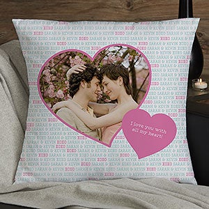 Love You This Much 18 Personalized Throw Pillow