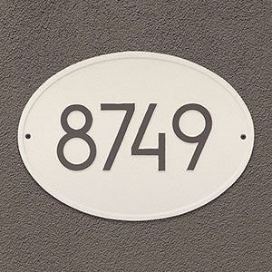 Personalized Address Plaque - Hawthorne