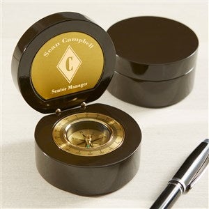 Award Winning Personalized Brass Compass