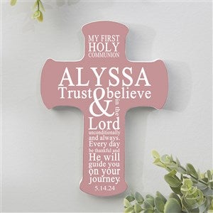 First Communion Personalized 7-inch Cross