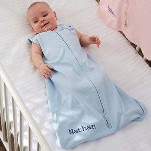 HALO SleepSack Personalized Baby Boy Cotton Wearable Blanket