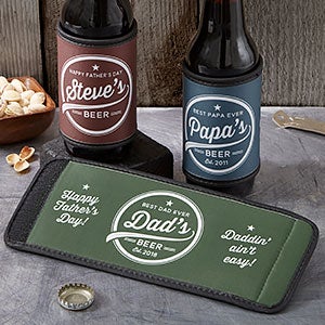 Father's Day Personalized Can & Bottle Wrap