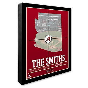 Arizona Diamondbacks Personalized MLB Wall Art