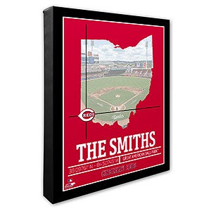 Cincinnati Reds Personalized MLB Wall Art