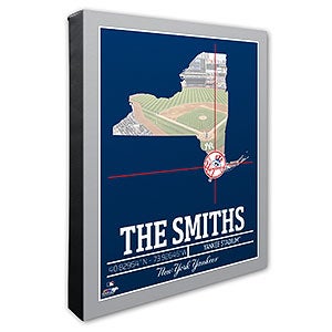 New York Yankees Personalized MLB Wall Art