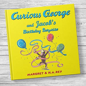 Curious George & the Birthday Surprise Personalized Kids' Book