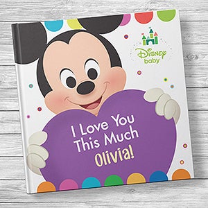 Disney Baby's I Love You This Much! Personalized Baby Book