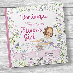 Personalized Flower Girl Book - The Most Special Flower Girl