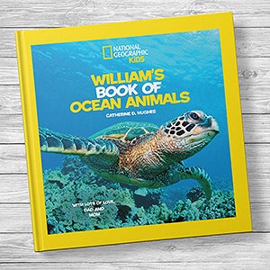 National Geographic: Personalized Kids Book of Ocean Animals