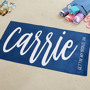 personalized beach towels sale