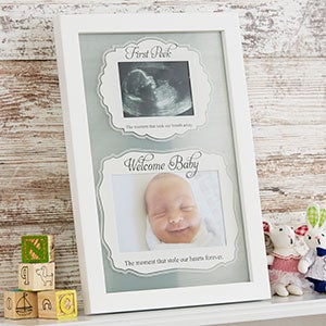 First Peek Ultrasound Baby Picture Frame