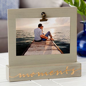 Moments Photo Clip Picture Frame