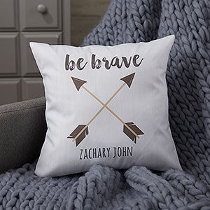 Woodland Adventure Arrows Personalized Baby Pillow