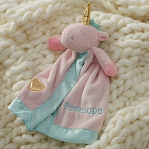 Personalized Unicorn Lovey