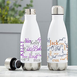 Signature Style 12 oz Insulated Water Bottle