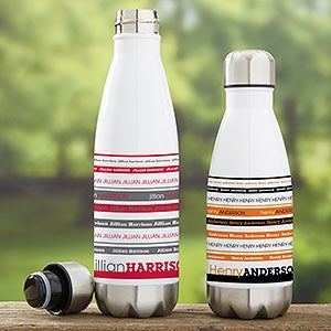 Signature Stripe 17 oz Insulated Water Bottle