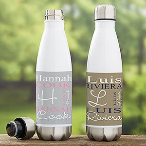 Personally Yours 17 oz Insulated Water Bottle