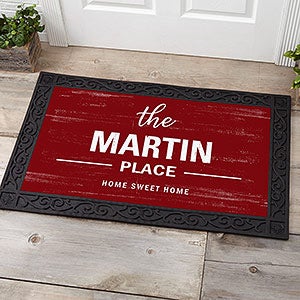 Farmhouse Family Welcome 20x35 Personalized Doormats