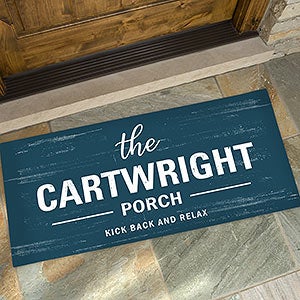 Farmhouse Family Welcome 24x48 Personalized Doormats