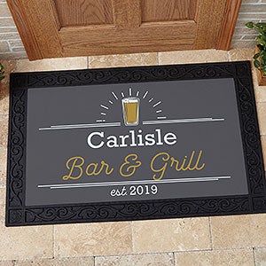 Public House 20x35 Personalized Doormat