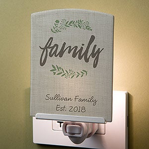 Personalized Night Light - Cozy Home