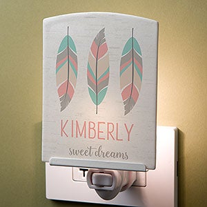 Boho Baby Personalized Night Light