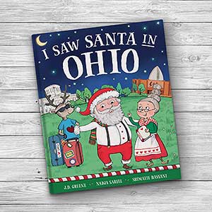 I Saw Santa Personalized Storybook - 21205