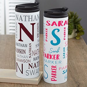 Notable Name Personalized Travel Tumbler