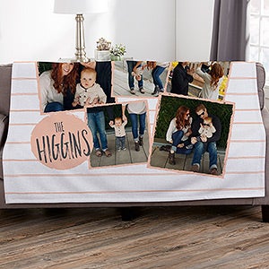 Favorite Memories 50x60 Photo Sweatshirt Blanket