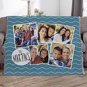 Favorite Memories Photo Woven Throw Blanket