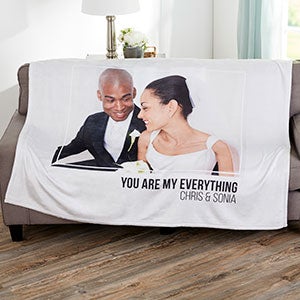 Wedding Photo 50x60 Fleece Blanket