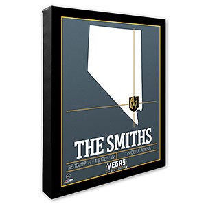 Vegas Golden Knights Personalized NHL Wall Art