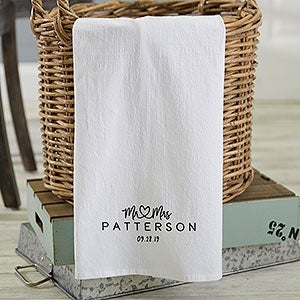 Personalized Tea Towels - Infinite Love