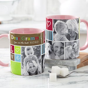 Photo Fun 11oz Pink Personalized Coffee Mug