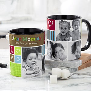 Photo Fun 11oz Black Personalized Coffee Mug