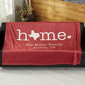 Home State 60x80 Fleece Blanket