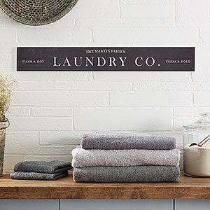 Personalized Laundry Room Sign