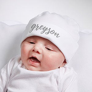 Just Being Me Personalized Baby Hat