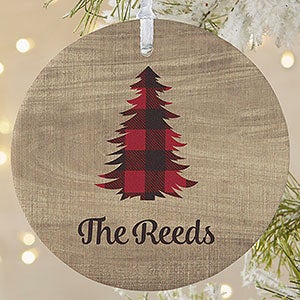 Cozy Cabin Personalized Ornament