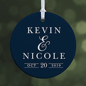 All About The Big Day Personalized Wedding Ornament - Small