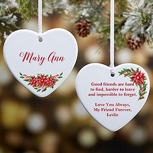 Personalized 2-Sided Ornament For Someone Special