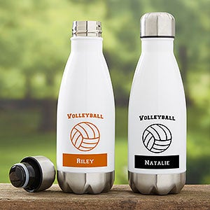 Volleyball Personalized Insulated 12 oz. Water Bottle