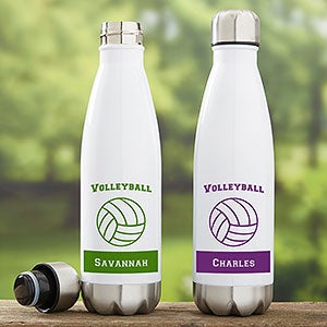 Volleyball Personalized Insulated 17 oz. Water Bottle